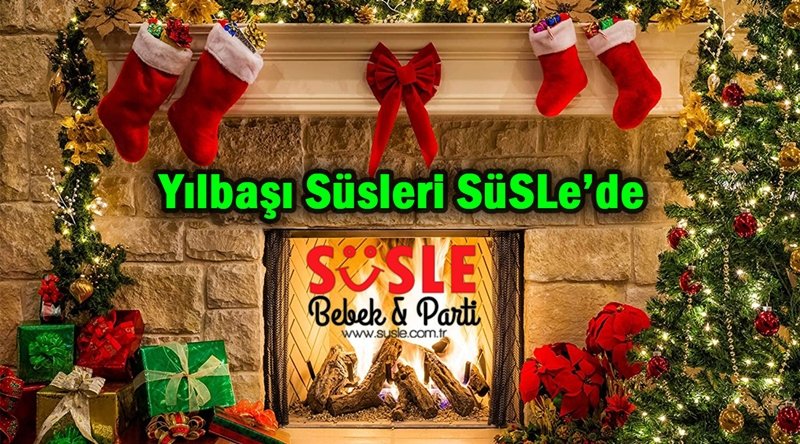 Yılbaşı SüSleri ve Yılbaşı Parti Malzemeleri SüSLe'de!