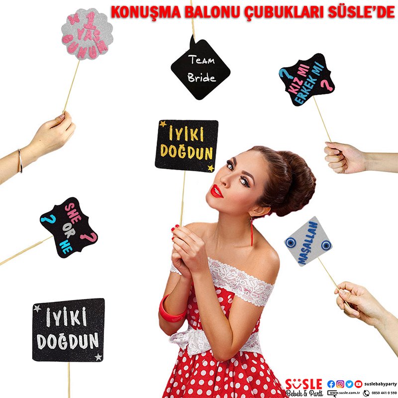 Konuşma Balonu Çubukları SüSLe'de!