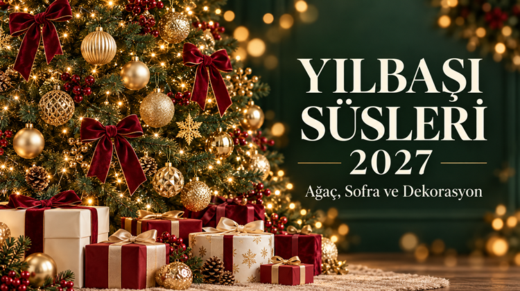 Yılbaşı Süsleri 2027: Ağaç, Sofra ve Ev Dekorasyonu Rehberi