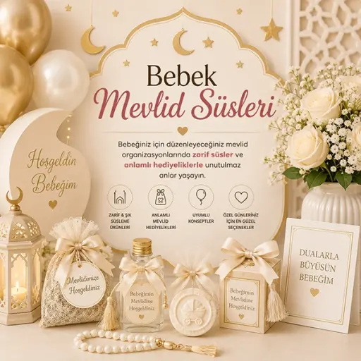 Bebek Mevlid Süsleri