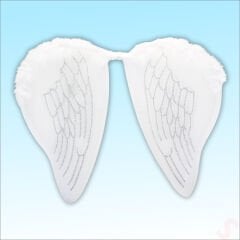 Melek Kanadı, 46cm x 39cm - Beyaz