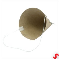 1 Yaş Figürlü Kraft Karton Yıldızlı Külah Şapka