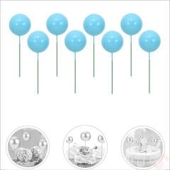 Çubuklu SüSLeme Topu, 3cm x 8 adet - Mavi