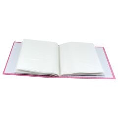 Bebek Fotoğraf Albümü Kutulu, 40 Resimlik - Pembe Biberon
