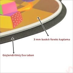 Donald Duck Aynalı Duvar Stickerı, 33cm x 30cm