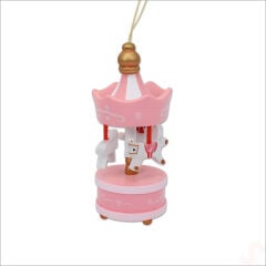 Mini Pembe Atlı Karınca, 8,5cm x 3,5cm - 1 Adet