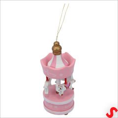 Mini Pembe Atlı Karınca, 8,5cm x 3,5cm - 6 Adet