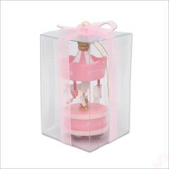 Kutulu Mini Atlı Karınca, 8,5cm x 3,5cm - Pembe