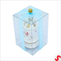 Kutulu Mini Atlı Karınca, 8,5cm x 3,5cm - Beyaz