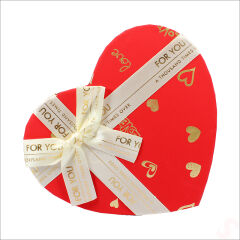 Kalp Kutu Fiyonklu Love Model 21,5x20,5x9cm - Büyük Boy