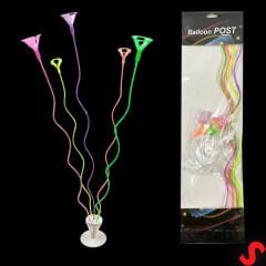 Spiral 50 cm, 5'li Balon Standı (Balonlar Hariç)