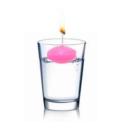 Suda Batmadan Yüzen MuM, 5 Adet - Pembe