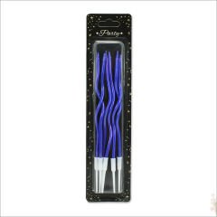 Spiral Krom MuM, 15 cm x 6 Adet - Mavi