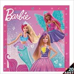 Barbie Fantasy Peçete, 33cm x 33cm - 20 Adet