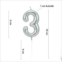 3 Rakam Gümüş MuM