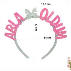 Abla Oldum Taç - Pembe