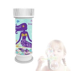 Pırıltılı Deniz Kızı Köpük Baloncuk - 1 Adet