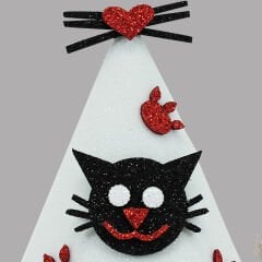 Kedi Doğum Günü Şapkası