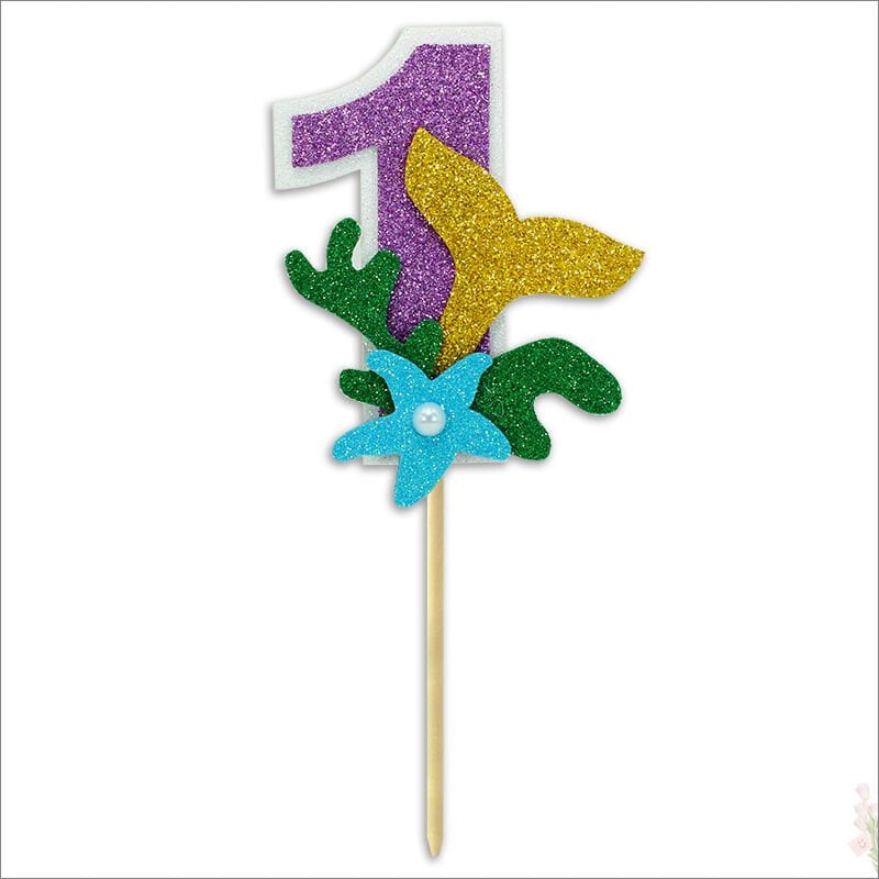 Deniz Kızı Pasta SüSü Rakam - 1