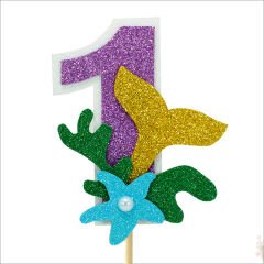 Deniz Kızı Pasta SüSü Rakam - 1