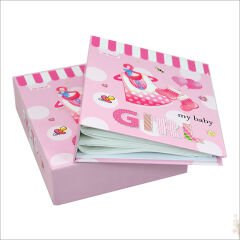 Bebek Fotoğraf Albümü 40 Resimlik Kutulu, My Baby - Pembe