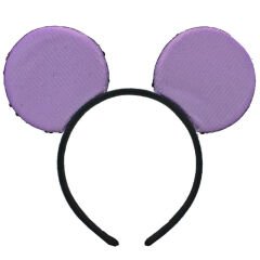 Pul Payetli Parti Tacı, Mor