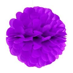 Kağıt Çiçek Top Süs - 35 cm