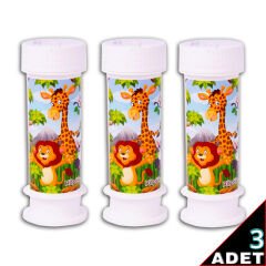 Safari Köpük Baloncuk - 3 Adet