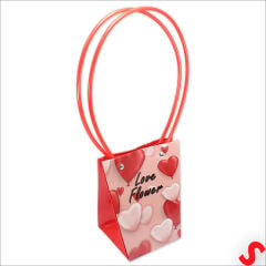 Love Baskılı Karton Hediye Çantası  15×13,5×9,5 cm