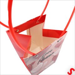Love Baskılı Karton Hediye Çantası  15×13,5×9,5 cm