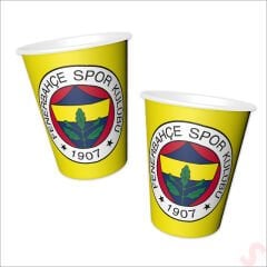 Fenerbahçe SK Karton Bardak - 8 Adet