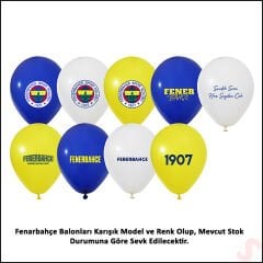 Fenerbahçe SK Pastel Balon, 30cm x 6 Adet