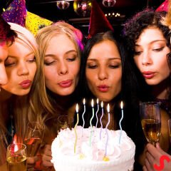 Makaron Renkli Spiral İnce Pasta Mumu 14 cm  - 6 Adet