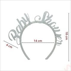 Baby Shower Taç - Gümüş