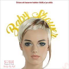 Baby Shower Taç - Altın