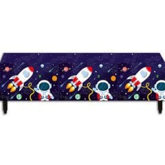 Kozmik Galaksi Uzay Temalı Masa Örtüsü - 120cm x 180cm