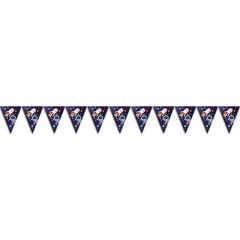 Kozmik Galaksi Uzay Temalı Üçgen Bayrak Flama - 3,20 mt.