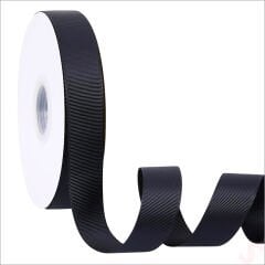 Grogren Kurdele, 2,5 cm x 23 mt - Siyah