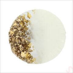 Altın Taşlı 6,50 cm Epoksi Magnet - 1 Adet