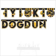 İnşaat Partisi İyiki Doğdun Yazı - 2 mt