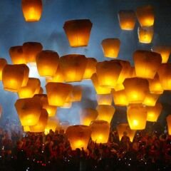 Dilek Feneri, Dilek Balonu Beyaz - 1 Adet