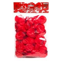 Yapay Gül Yaprakları, 500 Adet - Kırmızı