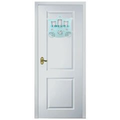 Fayton Ahşap Kapı Süsü, Mavi