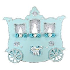 Fayton Ahşap Kapı Süsü, Mavi