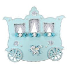 Fayton Ahşap Kapı Süsü, Mavi