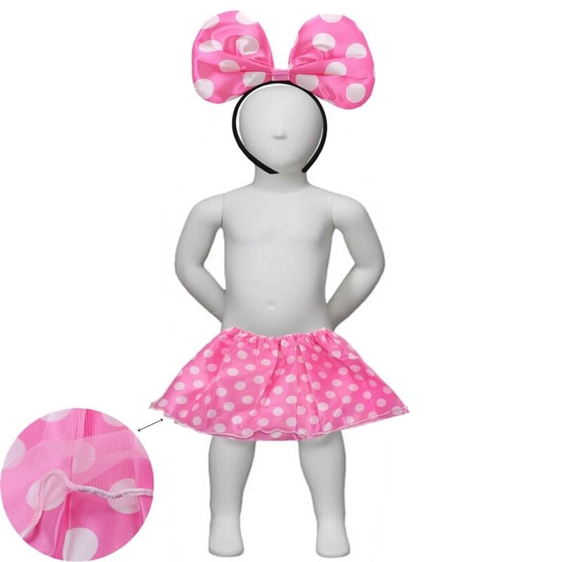 Tütü Etek ve Taç Takım Seti, Pembe