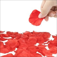 Yapay Gül Yaprakları, 144 Adet - Kırmızı