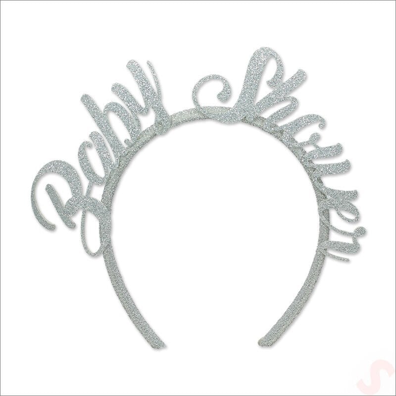 Baby Shower Taç - Gümüş