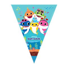 Baby Shark Üçgen Bayrak Flama - 3,20 mt.