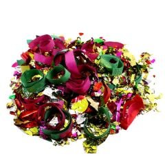 Kağıt ve Metalize Parçalı Konfeti 40 cm